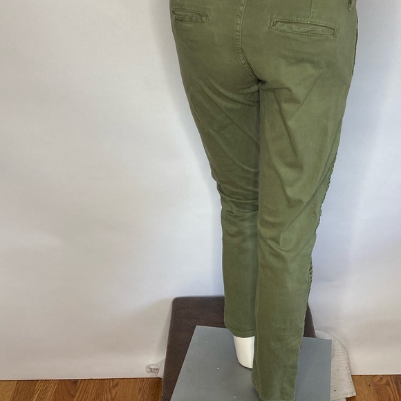 Lucky Brand Sienna Chino Metal Side Detail Sz 6/28 - Picture 6 of 9
